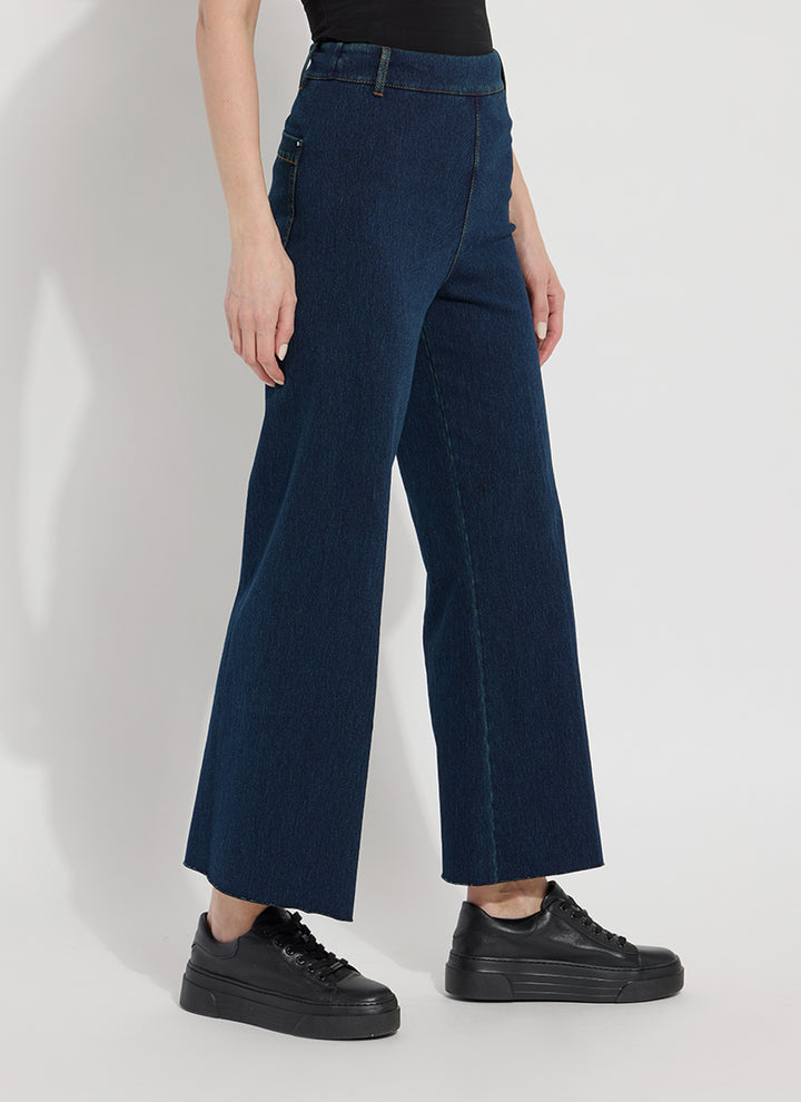 Erin Hi Waist Wide Leg Denim in Indigo