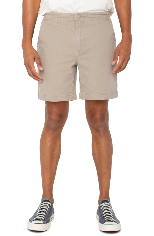 Internal Drawstring Eco Short in Barley Madison's Niche 