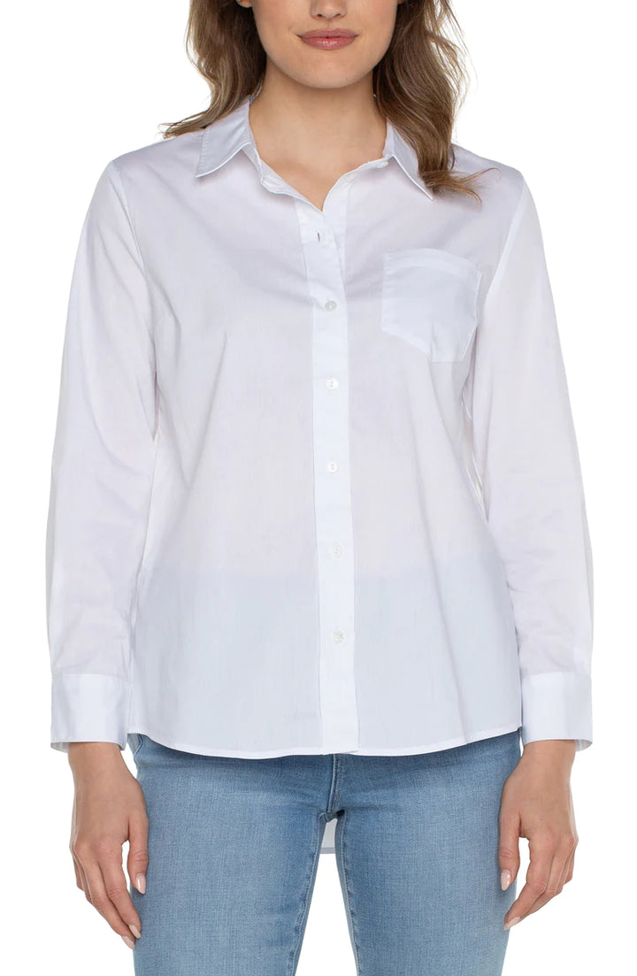 Classic Fit Poplin Shirt