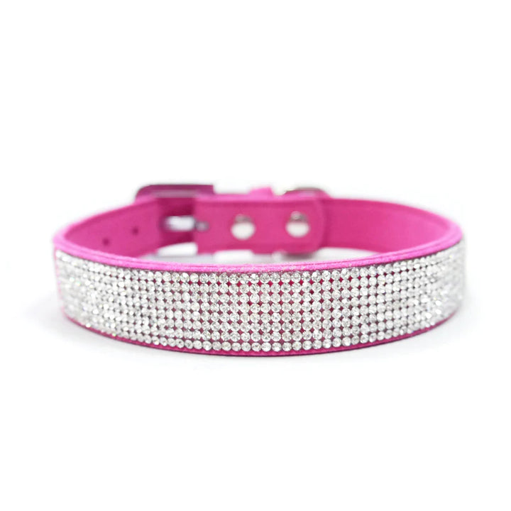 Fuchsia Bling Collar - Madison's Niche 
