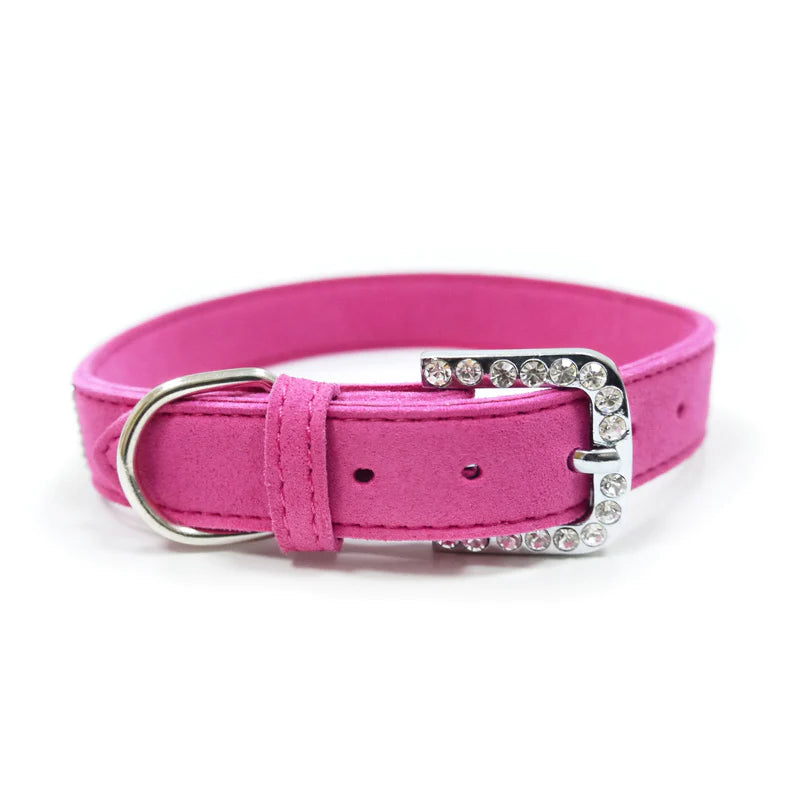 Fuchsia Bling Collar - Madison's Niche 