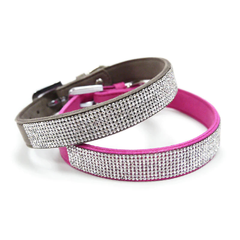 Fuchsia Bling Collar