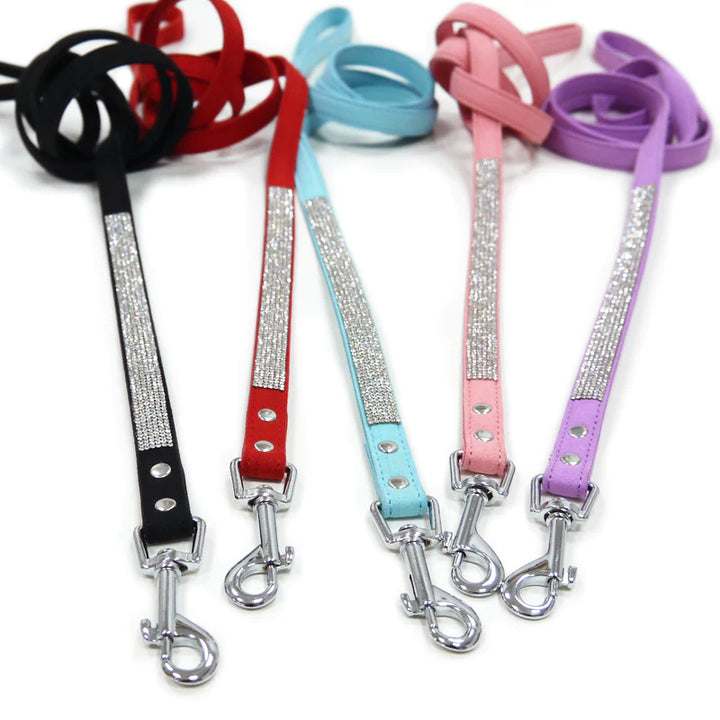 Pink Bling Leash - Madison's Niche 