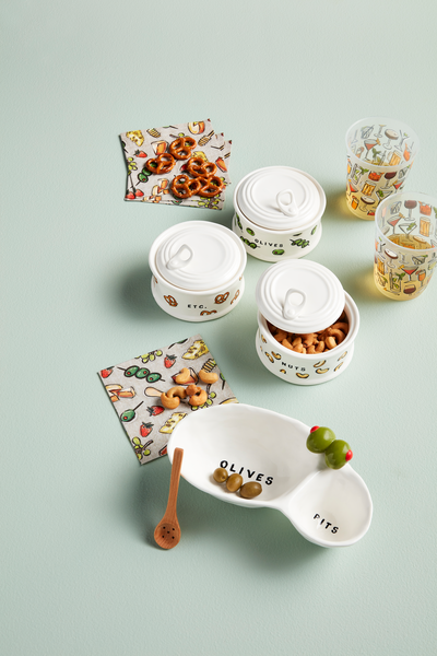 Olive & Pit Dish Set