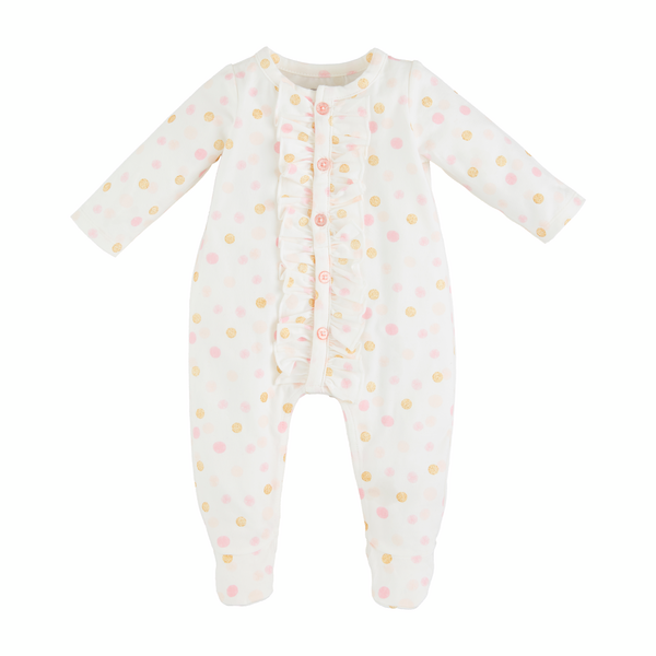 Dot Ruffle Sleeper Madison's Niche 