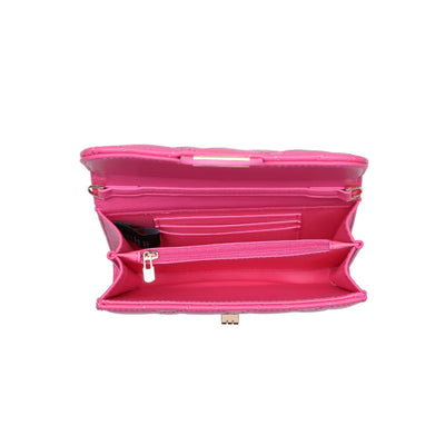 Wendy Quilted Crossbody Bag in Peony - Madison's Niche 