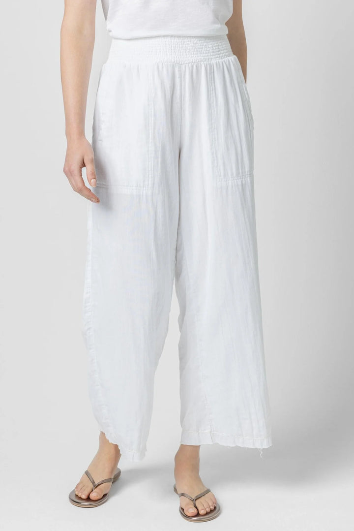 Smocked Full Leg Pants - Madison's Niche 