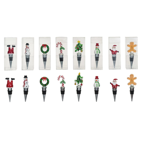 Holiday Glass Wine Stopper Madison's Niche 