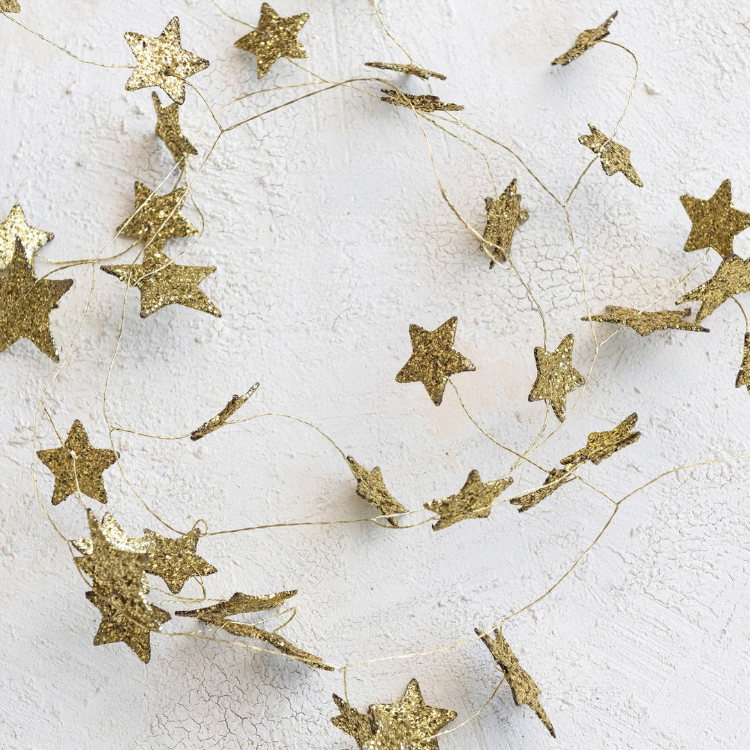 72" Glitter Star Garland Madison's Niche Madison's Niche