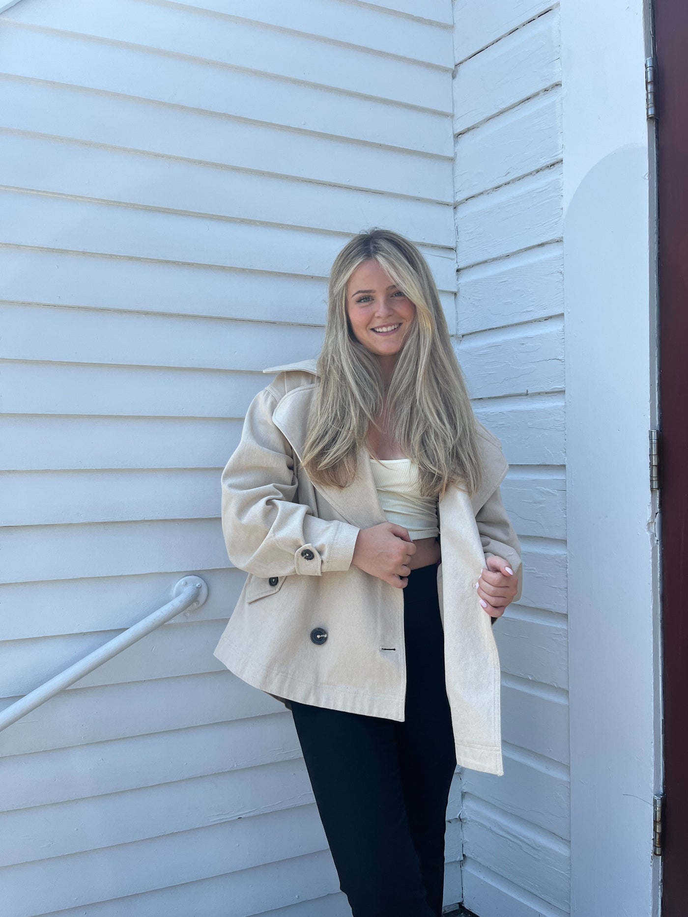 Highlands Solid Peacoat - Madison's Niche 