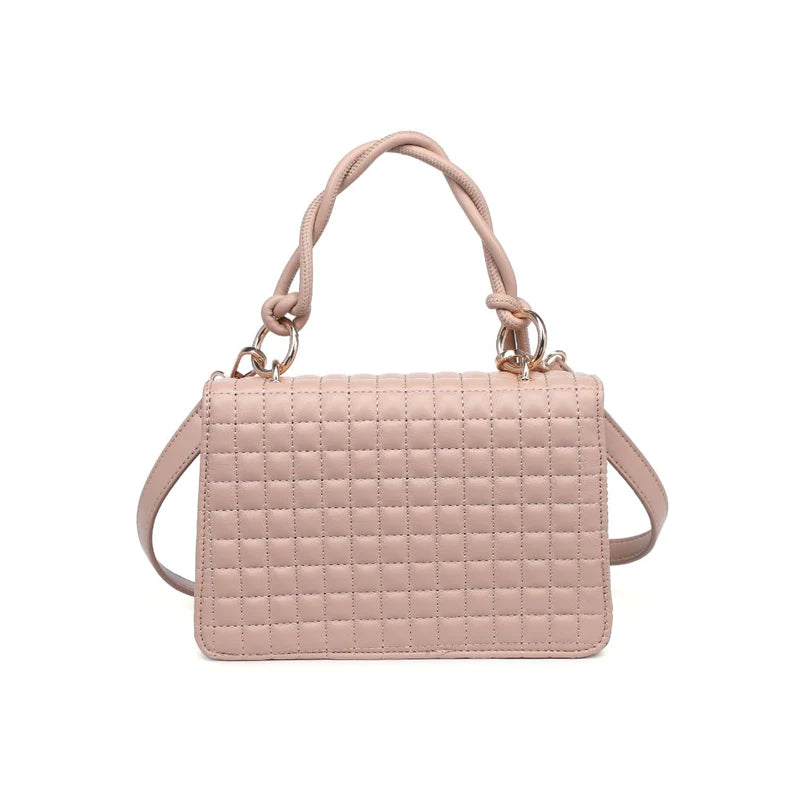 Zoe Crossbody Bag in Natural - Madison's Niche 