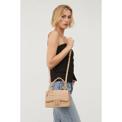 Zoe Crossbody Bag in Natural - Madison's Niche 