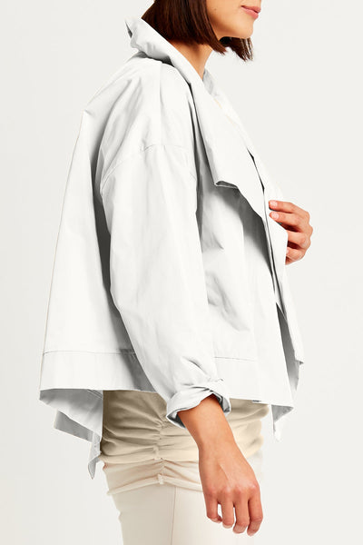 Cropped Asymmetrical Jacket - Madison's Niche 