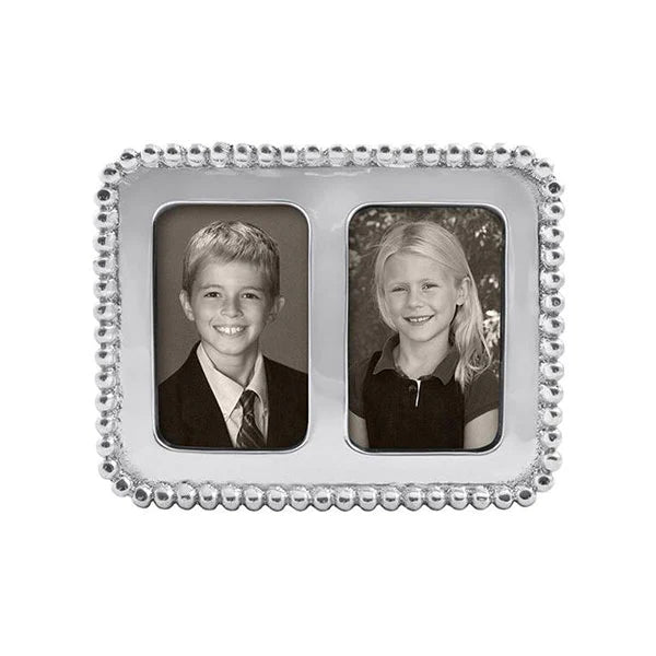 Beaded 2" x 3" Double Frame - Madison's Niche 
