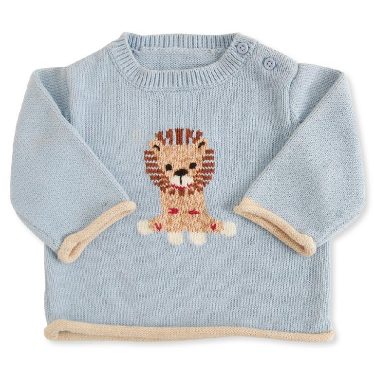 Knit Lion Sweater - Madison's Niche 