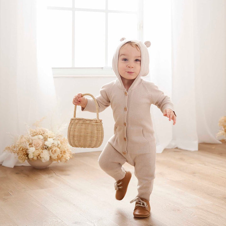 Taupe Jumpsuit - Madison's Niche 