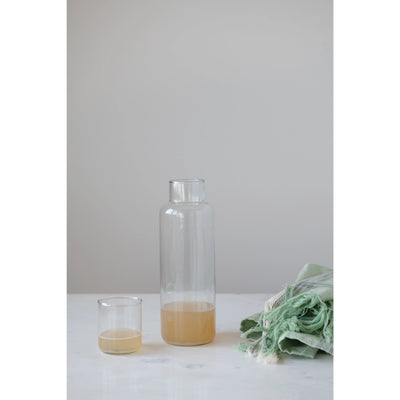 32oz Decanter with Drinking Glass - Madison's Niche 