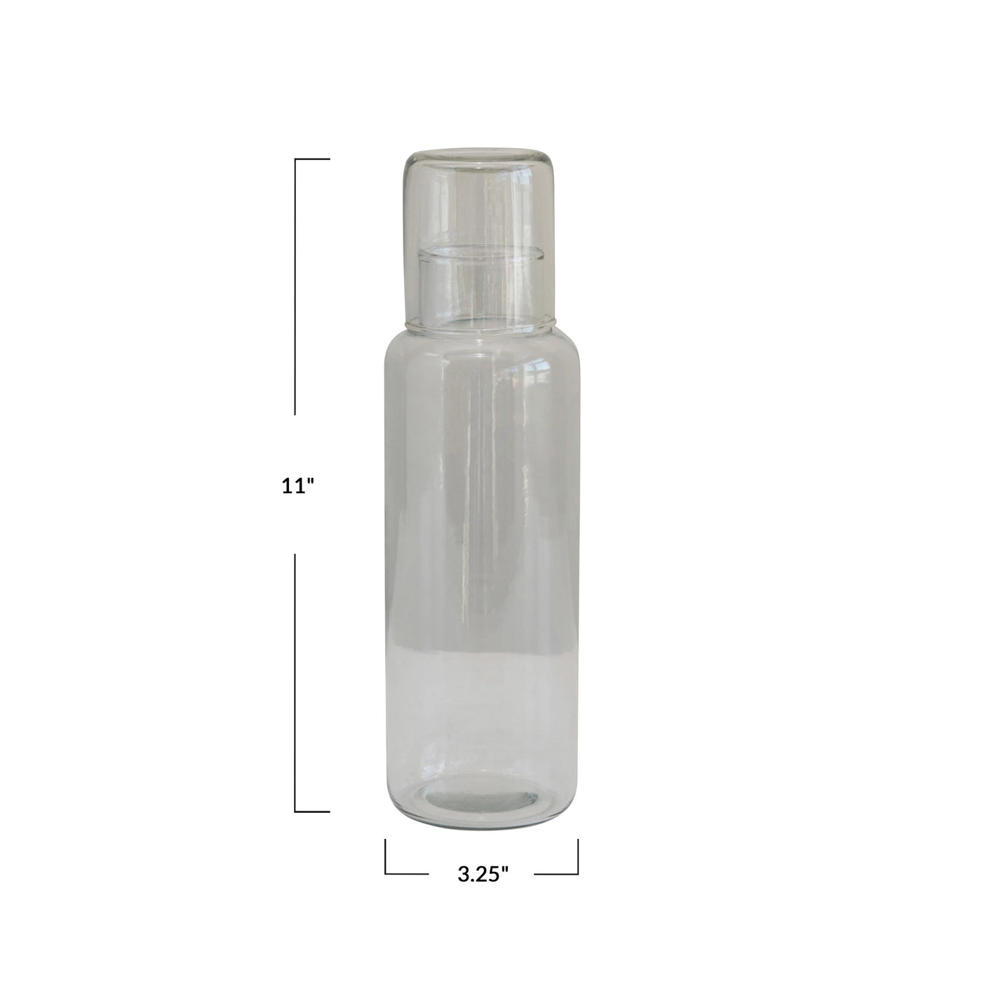 32oz Decanter with Drinking Glass - Madison's Niche 