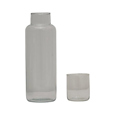 32oz Decanter with Drinking Glass - Madison's Niche 