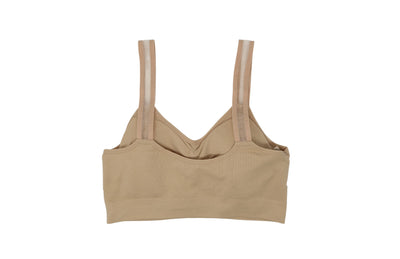 Nude Bra with Sheer Strap - Madison's Niche 