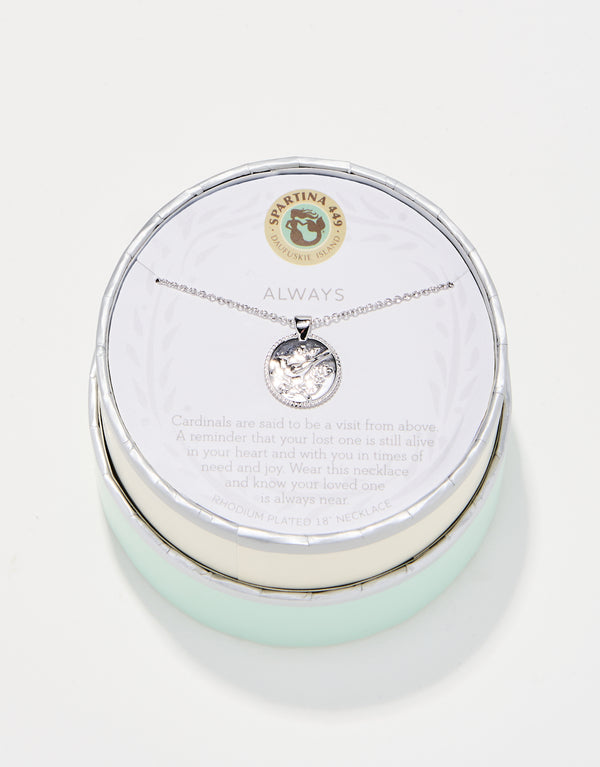 Cardinal Necklace in Silver Madison's Niche 