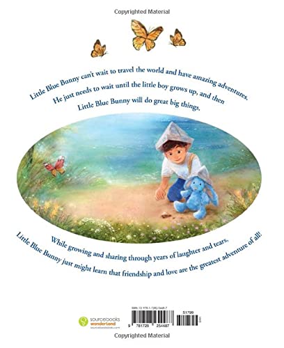 "Little Blue Bunny" Book - Madison's Niche 