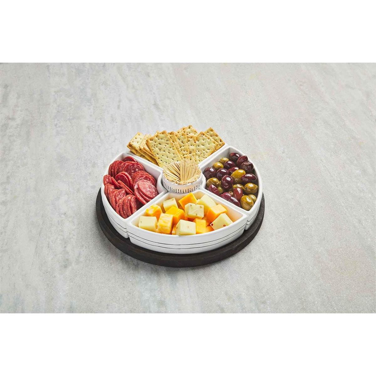 6-Piece Hors D'oeurves Tray - Madison's Niche 