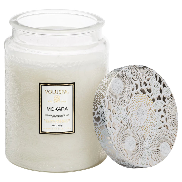 18oz Candle- Mokara - Madison's Niche 