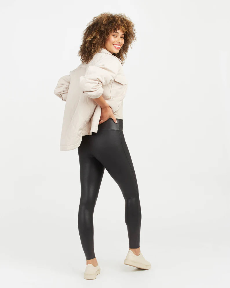 Faux Leather Leggings - Madison's Niche 