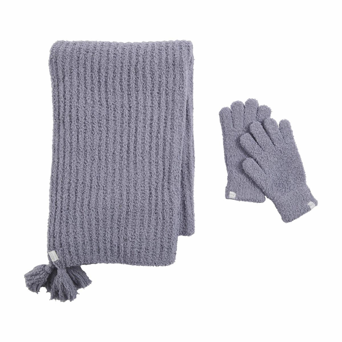 Chenille Gloves & Scarf Set in - Madison's Niche 