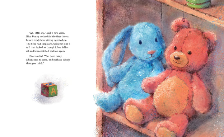 "Little Blue Bunny" Book - Madison's Niche 