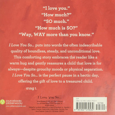 "I Love You So..." Book - Madison's Niche 