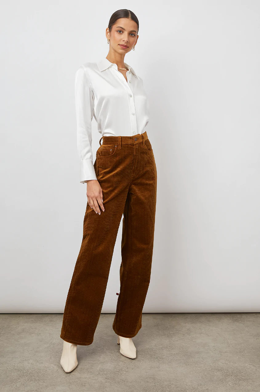 Andrea Top in Ivory - Madison's Niche 