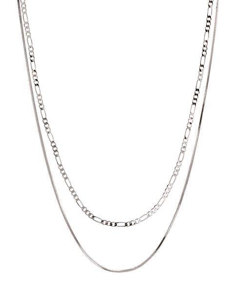 Celia Chain Necklace in Silver - Madison's Niche 