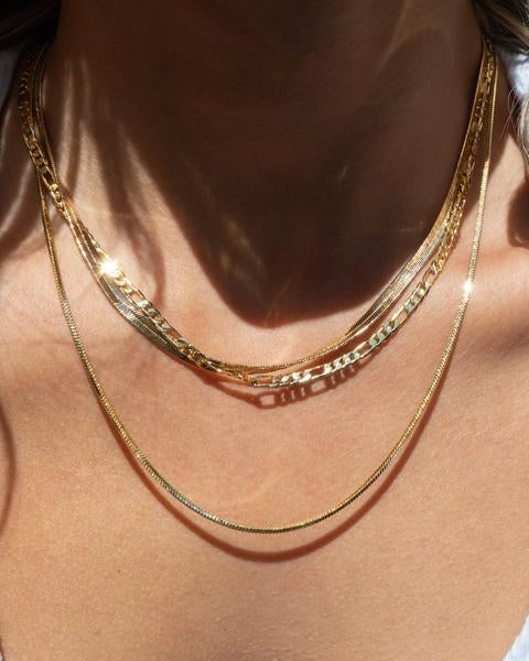 Celia Chain Necklace in Gold - Madison's Niche 
