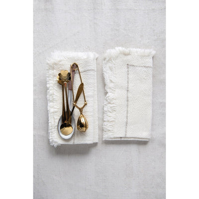 Cream Napkins Set of 4 - Madison's Niche 