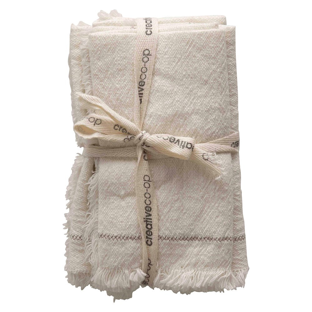 Cream Napkins Set of 4 - Madison's Niche 