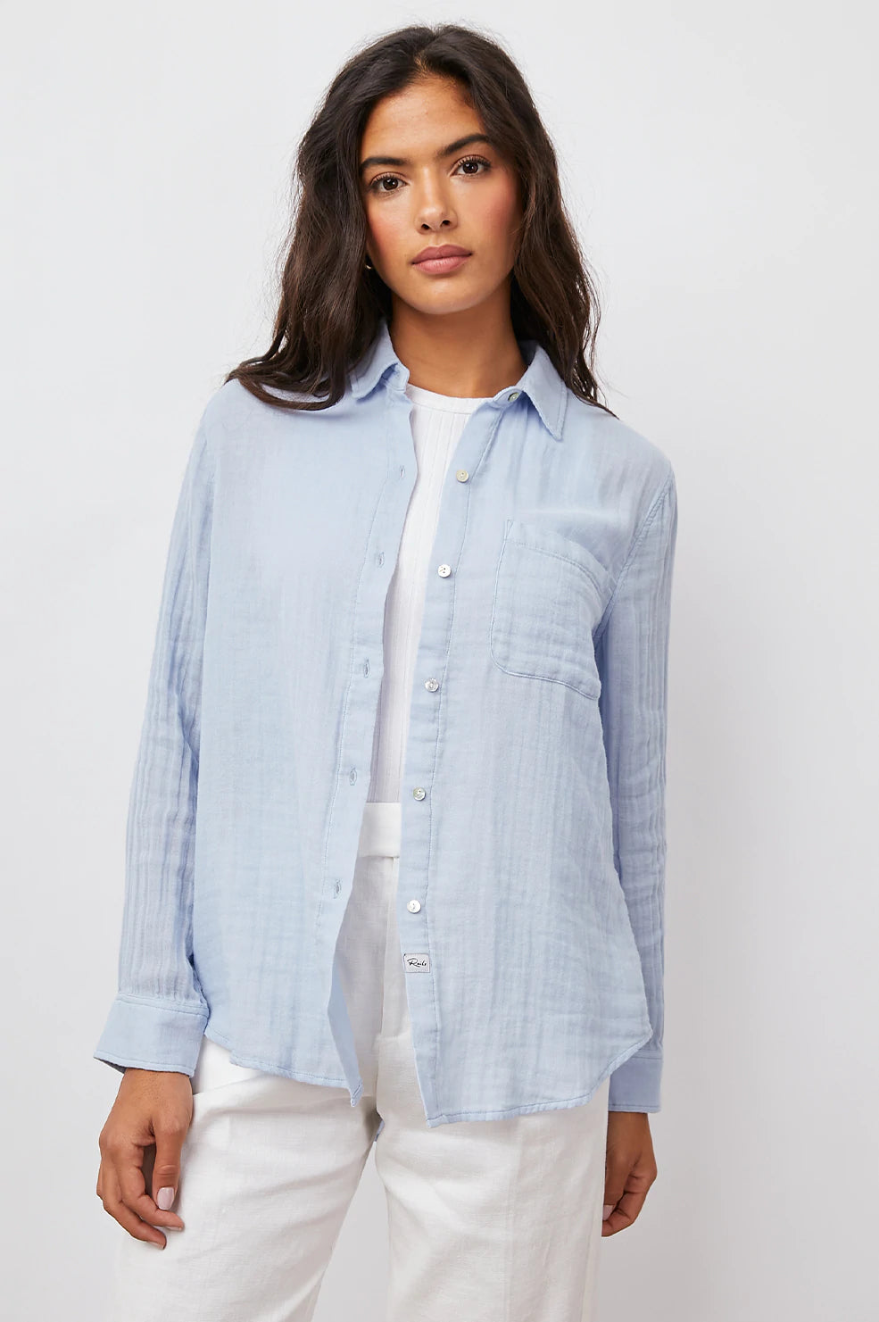 Ellis Top in Bluebell - Madison&