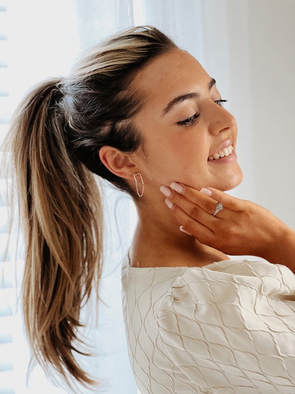 Filament Studs in Sterling Silver Madison's Niche 