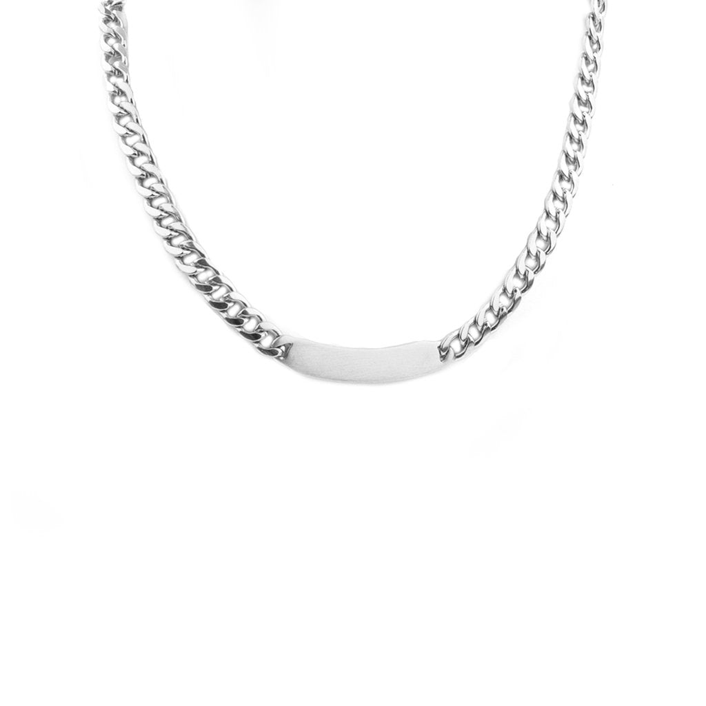 Morgan Chain Necklace in Silver - Madison's Niche 