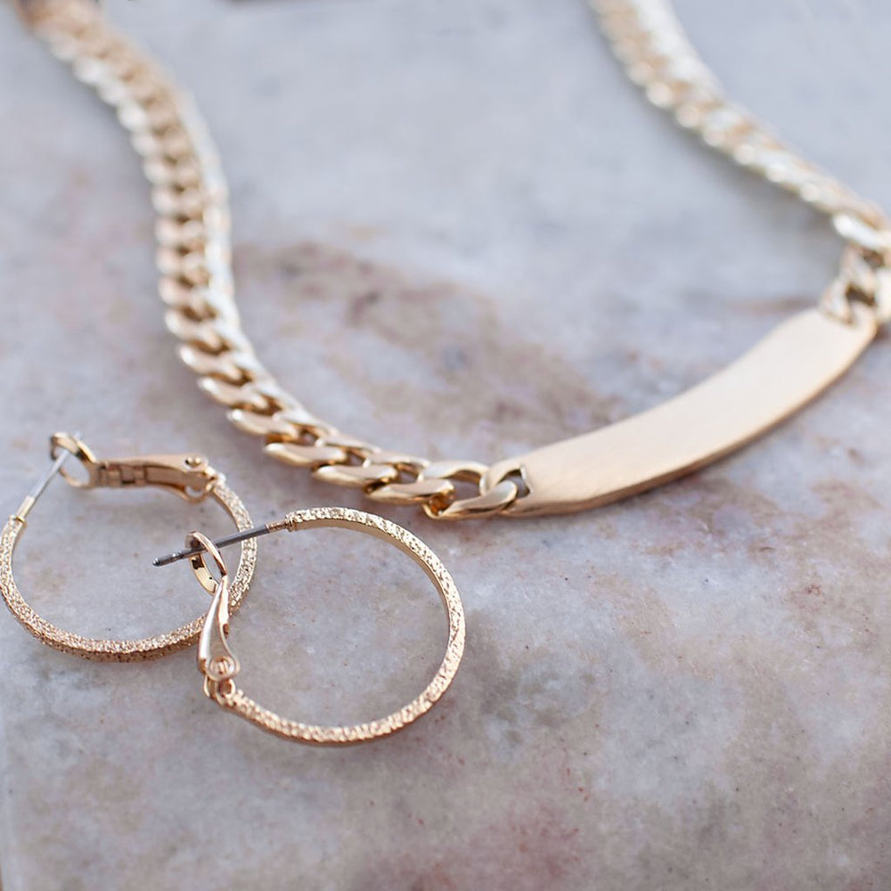 Morgan Chain Necklace in Gold - Madison's Niche 