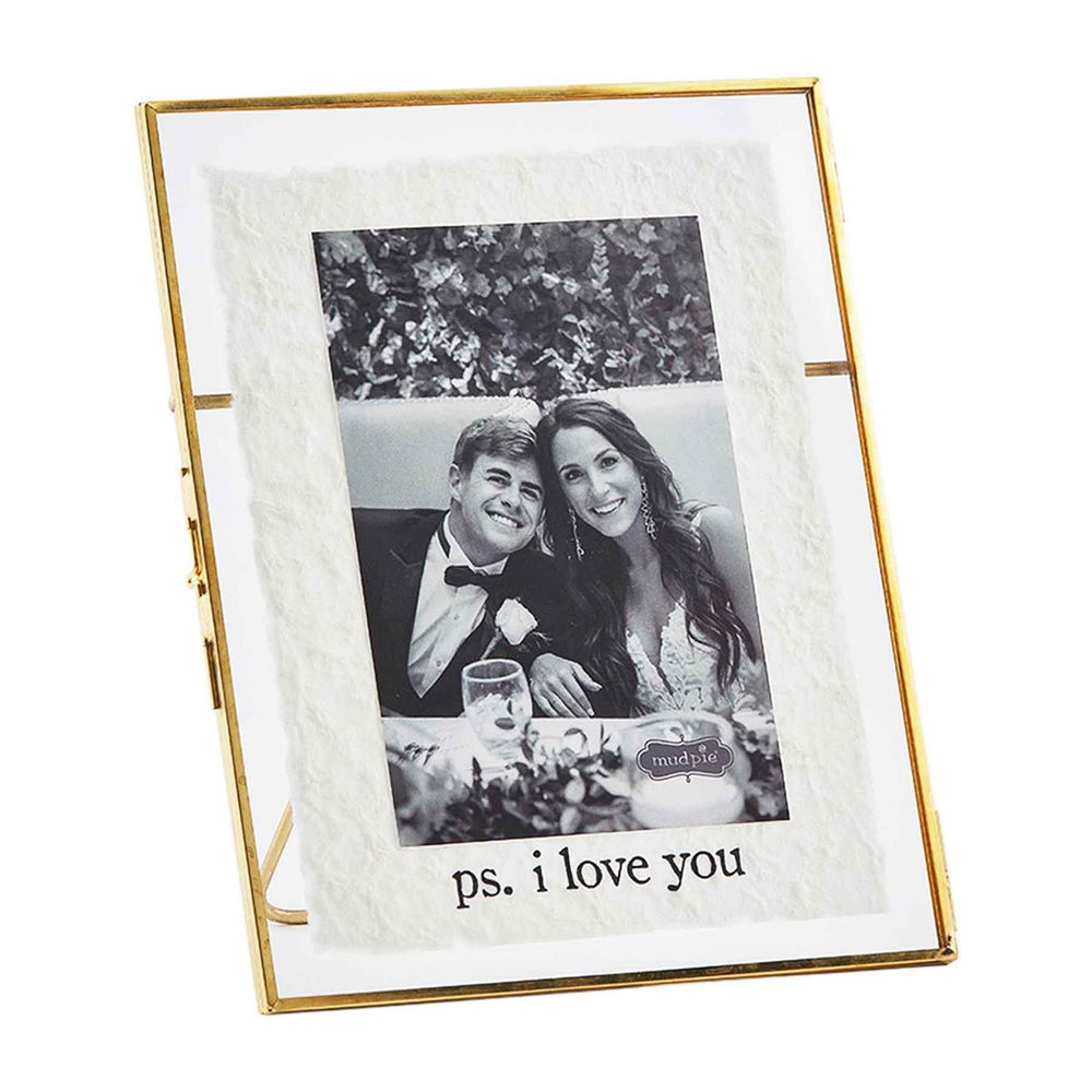 P.S. I Love You Brass Frame - Madison&