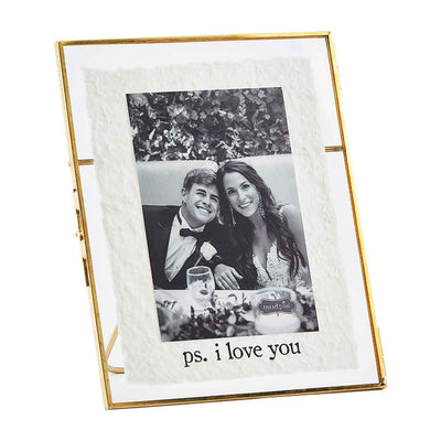 P.S. I Love You Brass Frame - Madison's Niche 