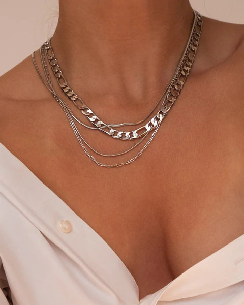 Chandon Necklace in Silver - Madison's Niche 