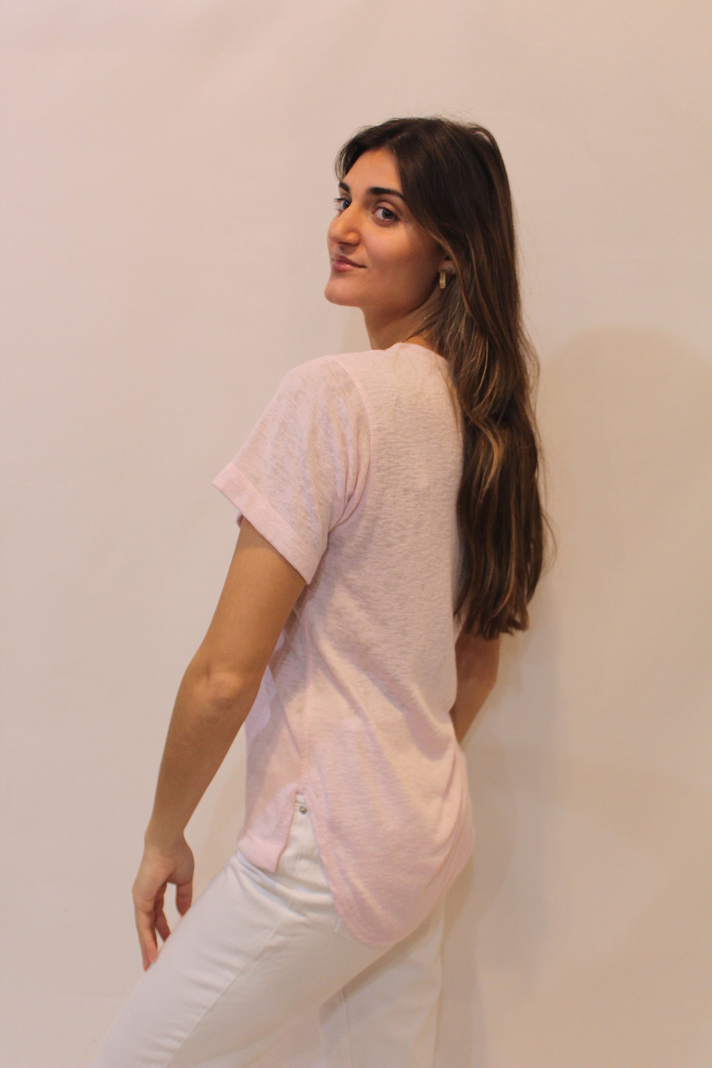 Poppy T-Shirt in Pink - Madison's Niche 