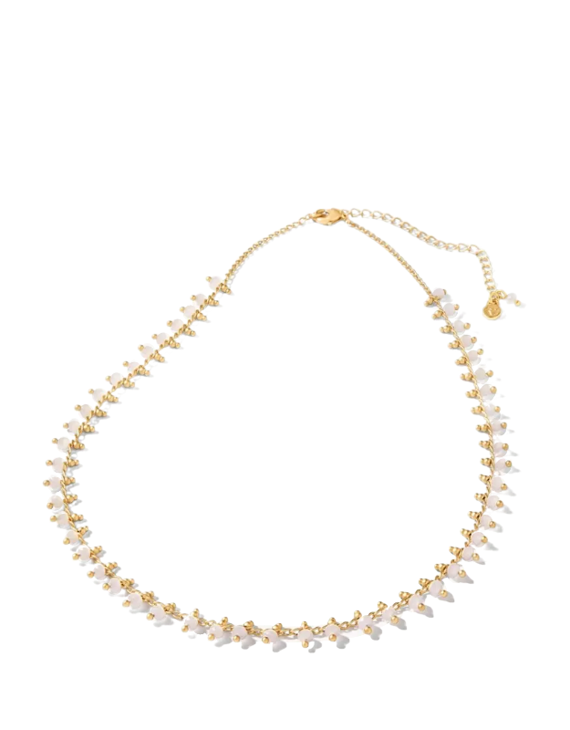 Bayberry Necklace in Cream - Madison's Niche 