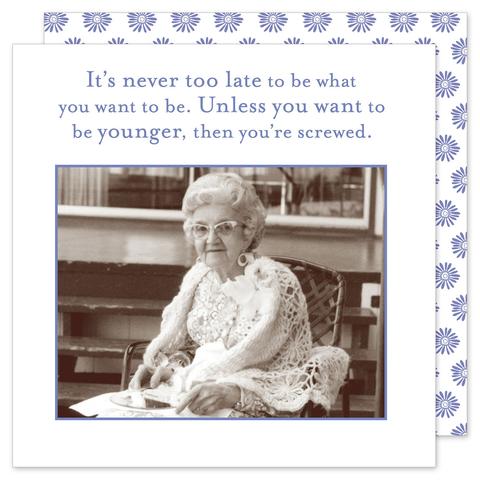 Napkins- Never Too Late - Madison&