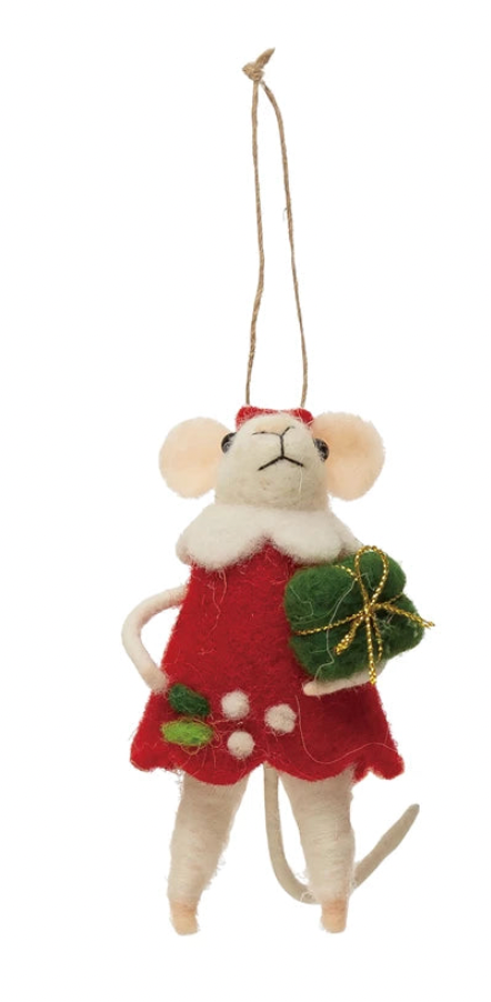 Mouse Ornament - Madison's Niche 