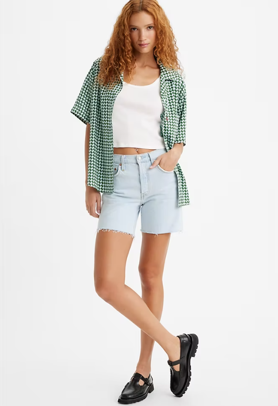 501 Mid-Thigh Short in Long Short Story - Madison's Niche 