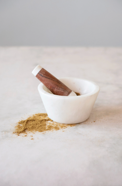 Marble Mortar & Pestle - Madison's Niche 